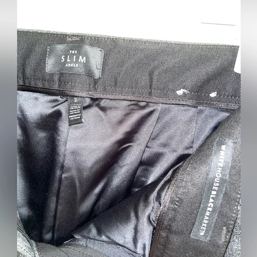 White House Black Market Dress Pants Sparkle Size 2 - Picture 3 of 3